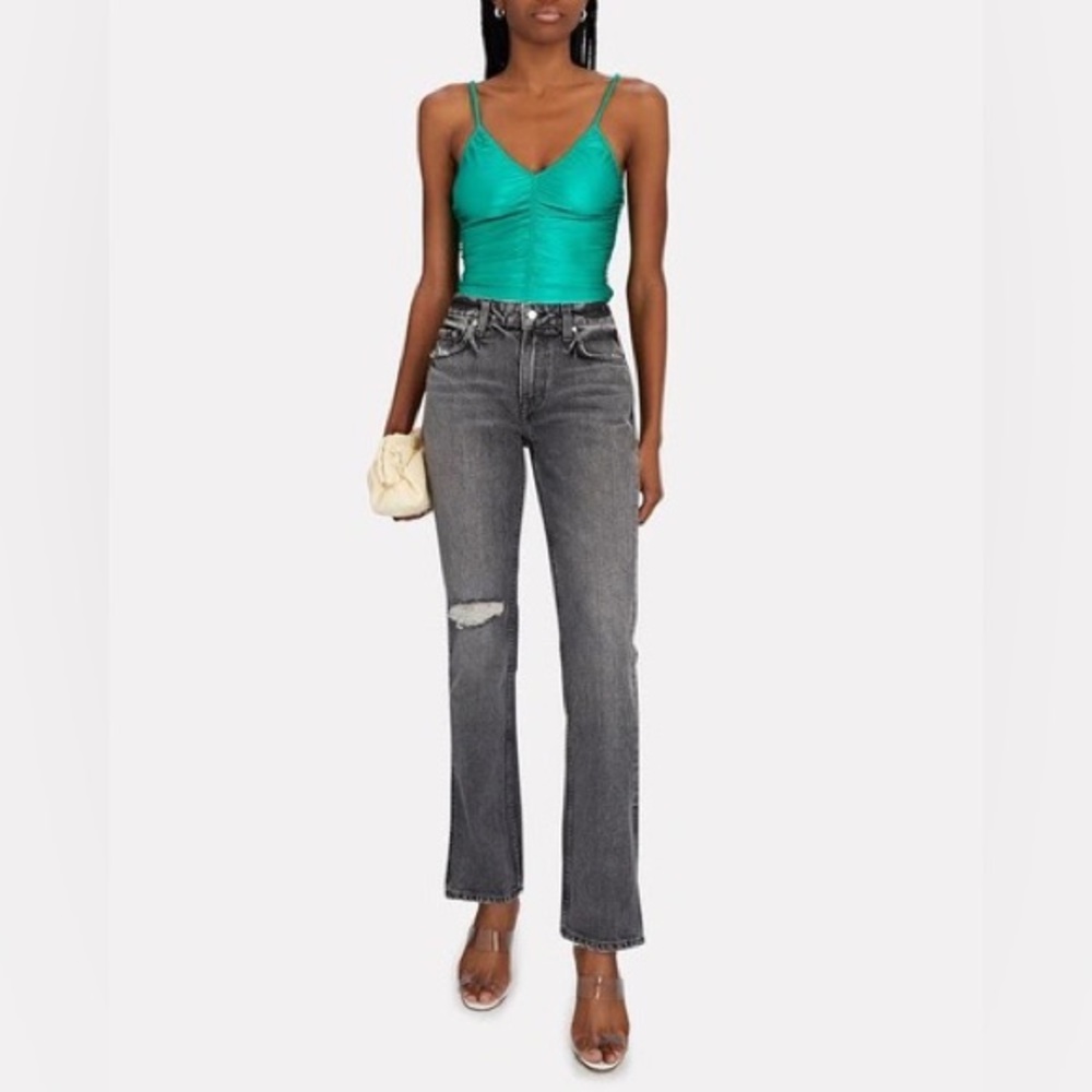 GRLFRND Hailey Low Rise Slim Boot in Empire State
